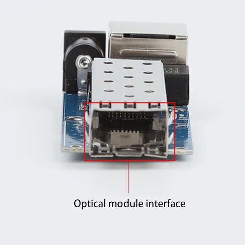 محولات ألياف جيجابت إيثرنت تدعم وحدة SFP سريعة السرعة PCB قاعدة معدنية تصميم LCS متوافق مع محولات SFPs من الألياف إلى إيثرنت in Kuwait