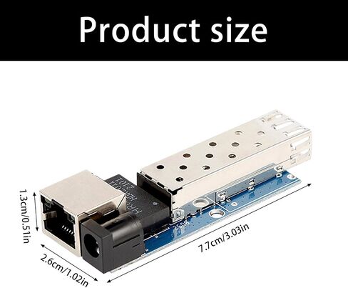محولات ألياف جيجابت إيثرنت تدعم وحدة SFP سريعة السرعة PCB قاعدة معدنية تصميم LCS متوافق مع محولات SFPs من الألياف إلى إيثرنت in Kuwait