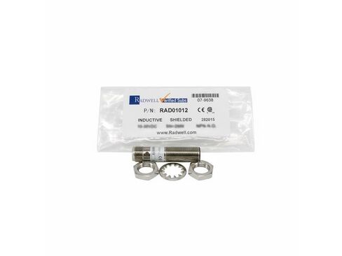 RADWELL Verified Substitute FCM1-1202N-ARS4-SUB 12MM Threaded Body, N/O Output, Cylindrical, Proximity Sensor, 2MM Range, Shielded, INDUCTIVE in Kuwait