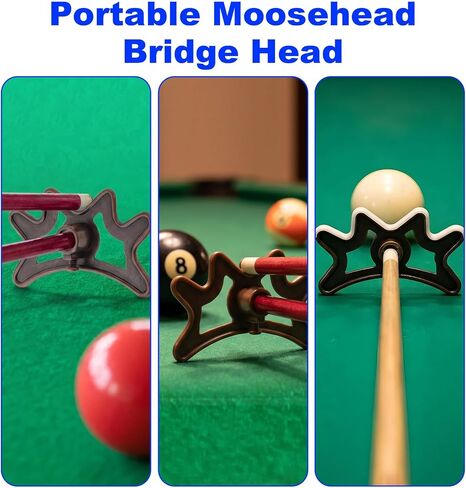 Pool Bridge, Billiards Bridge Replacement, Pool Cue Bridge Head for Pool Table, Home Game, Club & Tournament in Kuwait