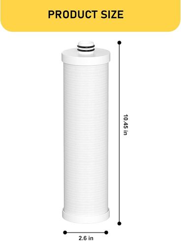 FZ-2 Water Replacement Filter Cartridge Compatible with Frizzlife MP99, MK99, MS99 Water Filter & MV99 RV Filter, Only the CORE FILTER CARTRIDGE 2 Pack in Kuwait