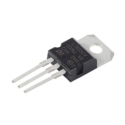 50pcs IC L7805CV Voltage Regulator Output 5 V 1.5 A Integrated Circuits L7805 Linear Positive Voltage Regulators TO-220 Three-Terminal Regulator Transistor 3Pin in Kuwait