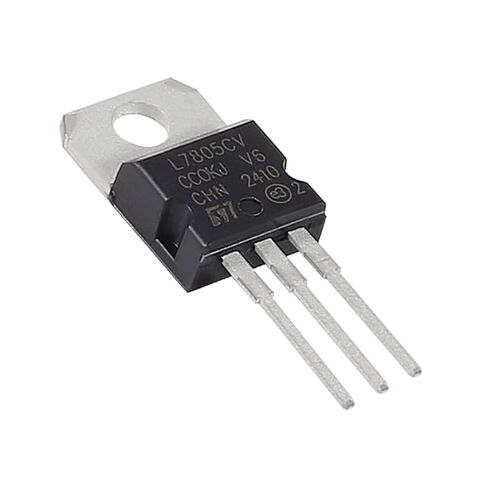50pcs IC L7805CV Voltage Regulator Output 5 V 1.5 A Integrated Circuits L7805 Linear Positive Voltage Regulators TO-220 Three-Terminal Regulator Transistor 3Pin in Kuwait