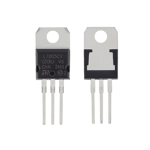 50pcs IC L7805CV Voltage Regulator Output 5 V 1.5 A Integrated Circuits L7805 Linear Positive Voltage Regulators TO-220 Three-Terminal Regulator Transistor 3Pin in Kuwait