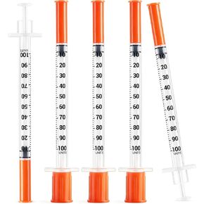 100 Units 1ml 30G 5/16 inch (8mm) Lab Liquid Measurement, Individually Wrapped Lab Liquid Dispensing Tool in Saudi Arabia