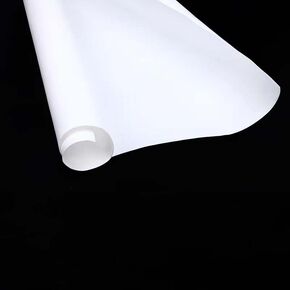 25x50 سنتيمتر PTFE الشريط ورقة 0.2 0.3 0.5 مللي متر 1 مللي متر رقيقة PTFE فيلم زيوت التشحيم ختم طوقا مقاومة درجات الحرارة العالية 1 قطعة (0.2 مللي متر) in Kuwait