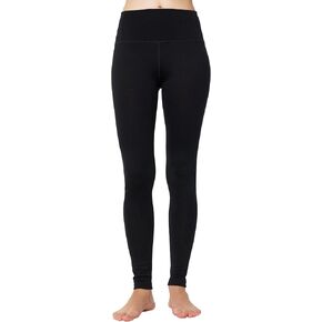 Merino Wool Base Layer Women Pants - Thermal Leggings for Women Long Johns | Long and 3/4 Length Options, Breathable, Odor-Resistant, Naturally soft Wool, Ideal for Hiking, Skiing, Cold-Weather Wear in Kuwait