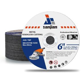 6" Cut Off Wheels for Metal 50 PCS 6 x .045 x 7/8 Inch Cutting Wheels for Angle Grinder, Aluminum Oxide Stainless Steel Cutting Discs 6 in Thin in Kuwait