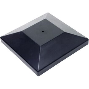 غطاء عمود مزخرف برباط قوي من سيمبسون DPPC6BK-25 - بلاستيك أسود، غطاء عمود مقاس 6 × 6 - 25 قطعة in Kuwait