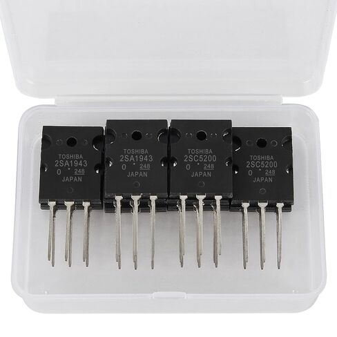 10pcs 5 Pairs 2SA1943 2SC5200 Amplifier Transistor PNP NPN High Power Black Audio SiliconTransistor TO-3PL in Kuwait