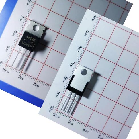 (عبوة من 10 قطع) MBR3045CT ASEMI TO-220AB ميكرون رقاقة شوتكي حاجز ديود 30a 45v للمحول in Kuwait