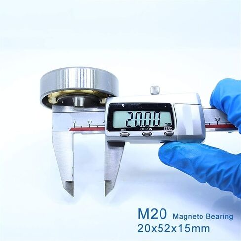 1pc M20 Magneto Bearing 20x52x15mm Angular Contact Separate Permanent Motor Ball Bearings in Kuwait
