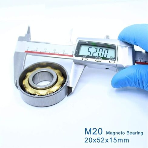 1pc M20 Magneto Bearing 20x52x15mm Angular Contact Separate Permanent Motor Ball Bearings in Kuwait