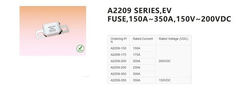 Fuses: A2205-150 150A A2205-200 500VDC / A2209-300 300A A2209-350 200VDC 350A 150VDC(A2209-350 200VDC) in Kuwait