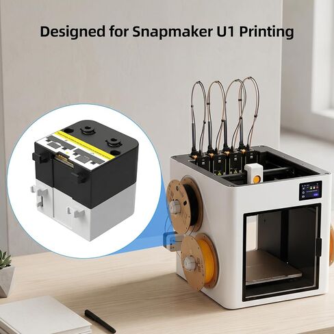 Replacement of Filament Auto Feeder for Snapmaker-U1: Assembly Feeding Unit Support Automatic Loading of Multiple Consumables Spare Parts for 3D Printer U1 in Kuwait