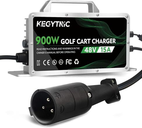 Golf Cart Charger 20% Faster & Safer, 900W Smart Charger for Lead Acid Battery in Kuwait
