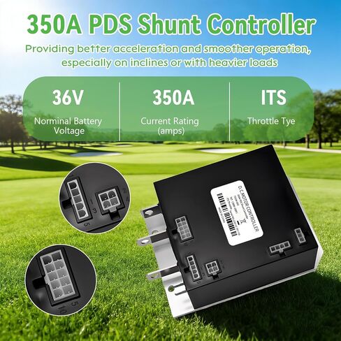 73326-G02 Golf Cart Motor Controller fits forEZGO TXT Golf Carts 2000-2009, 36V 350A PDS Shunt Controller ITS Throttle Compatible withCurtis 73326G02 73326G03 73326G04 73326G05 73326G06 73326G07 in Kuwait