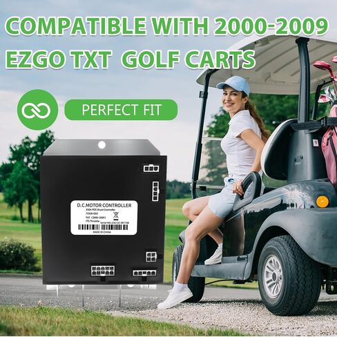 73326-G02 Golf Cart Motor Controller fits forEZGO TXT Golf Carts 2000-2009, 36V 350A PDS Shunt Controller ITS Throttle Compatible withCurtis 73326G02 73326G03 73326G04 73326G05 73326G06 73326G07 in Kuwait
