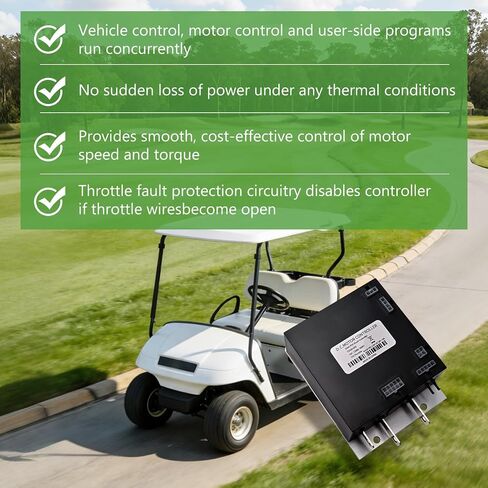 73326-G02 Golf Cart Motor Controller fits forEZGO TXT Golf Carts 2000-2009, 36V 350A PDS Shunt Controller ITS Throttle Compatible withCurtis 73326G02 73326G03 73326G04 73326G05 73326G06 73326G07 in Kuwait