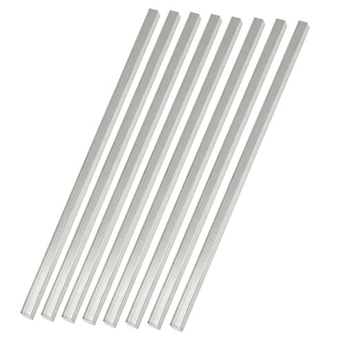 8 Pieces of 3/8" X3/8" Square Aluminum BAR 12" Long,6061 General Purpose Plate,T6511,T6511 Solid New Mill Stock in Kuwait