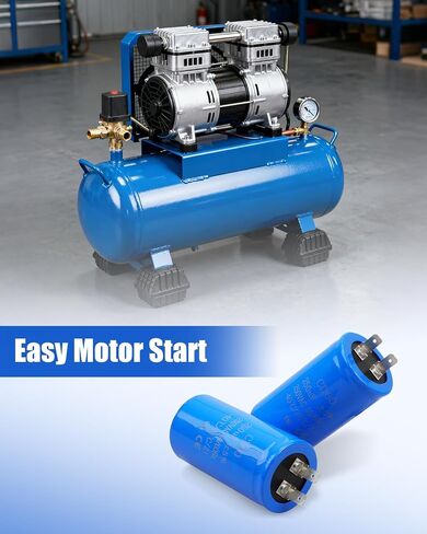 مكثف بدء تشغيل المحرك 250 فائق التوهج/MFD CD60 250VAC 50/60 هرتز مناسب لبدء تشغيل المحرك الكهربائي، قطعتان in Kuwait