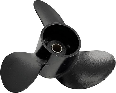 48-812951A02 7.8 X 9 Pitch 3 Blade 12 Spline Tooth Outboard Boat Propeller Replacement for Mercury 4-6 HP Aluminum Prop with Hub Kit | Compatible for Mercury 4-6 HP RH Rotation Aluminum Boat Prop with Hub Kit in Kuwait