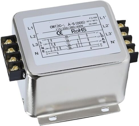 Three-Phase Four-Wire 380V Power Filter servo Anti-Interference CW12C-20A-S(CW12C -10A -S -005 Four Wire) in Kuwait