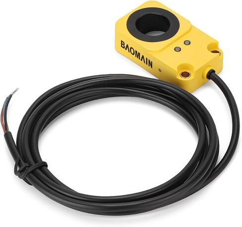 Baomain Ring Proximity Switch Ring Sensor BM-M68-22DP PNP, NO(Normally Open) 22mm Diameter Sensor Screw Machine Feeding Detection and Counting in Kuwait