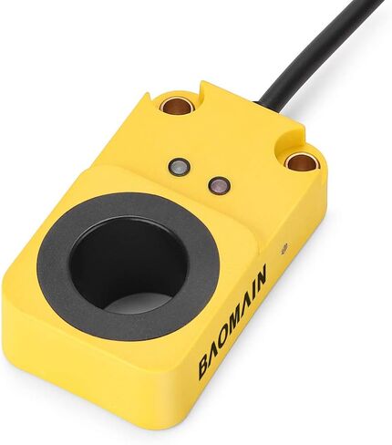 Baomain Ring Proximity Switch Ring Sensor BM-M68-22DP PNP, NO(Normally Open) 22mm Diameter Sensor Screw Machine Feeding Detection and Counting in Kuwait
