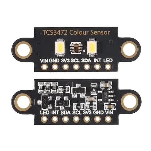 وحدة التعرف على مستشعر الألوان TCS3472، لوحة تطوير مستشعر الضوء الملون RGB I2C مع مرشح الأشعة تحت الحمراء لـ Arduino وSTM32 (قطعتان) in Kuwait