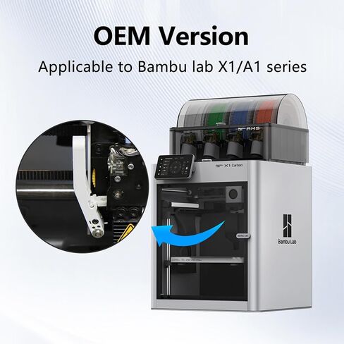Filament Cutter Handle Replacement for Bambu Lab X1/X1C/P1S/P1P 3D Printers, Durable Extruder Cutting Tool Accessory, Upgraded Long-Lasting 3D Printer Replacement Part in Kuwait