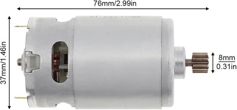 RS550 DC Electronic Starter with Single Speed 9 Tooth 10.8V 21500RPM Industrial Motors in Saudi Arabia