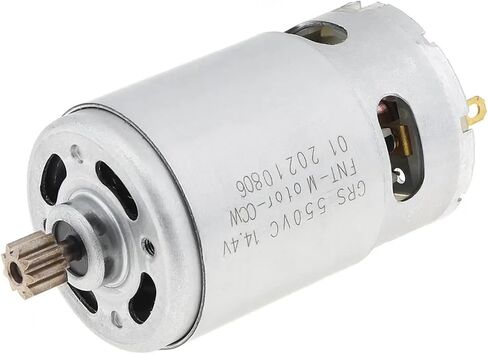 RS550 DC Electronic Starter with Single Speed 9 Tooth 10.8V 21500RPM Industrial Motors in Saudi Arabia