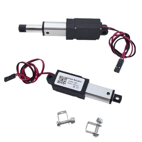 Stroke 30mm/50mm/100mm/150mm DC12V Mirco Electric Linear Actuator 30N/60N/90N/150N Motor Controller Eectric Push Rod Putter(Without Bracket,100mm,90N) in Kuwait