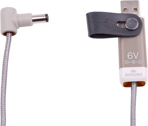 كابل طاقة myVolts Ripcord USB إلى 6V DC متوافق مع جهاز أخذ العينات Roland SP-404 MKII in Kuwait