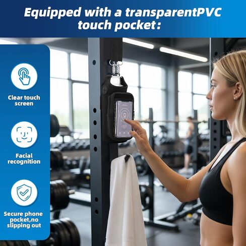 Magnetic Gym Bag for Men Women - Neoprene Water Bottle Holder with 5 Powerful Magnets, Adjustable Strap, for Gym, Hiking, Cycling (Fits 20-40oz) | waterproof in Kuwait