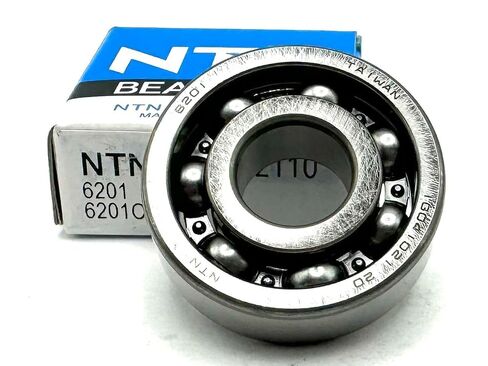 NTN 6201 C3 محمل كروي ذو أخدود عميق، نوع مفتوح، بدون أختام 12X32X10 مم in Kuwait
