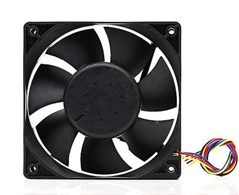 AFB1212SHE مروحة تبريد 120x120x38 مم، 151.85 CFM، 58 ديسيبل، 3700 دورة في الدقيقة، 1.06AMP، PWM 4-pin مروحة تبريد عالية الحجم AFB1212SHE in Kuwait