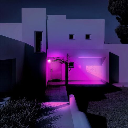 لمبة الإضاءة الذكية LIFX PAR38 E26 (عبوة واحدة)، تغيير لون RGB + أبيض دافئ 1600 لومن 150 وات LED قابل للضبط، 90+ CRI، متوافق مع المادة، Apple HomeKit، Alexa & Google Home Dimmable in Kuwait
