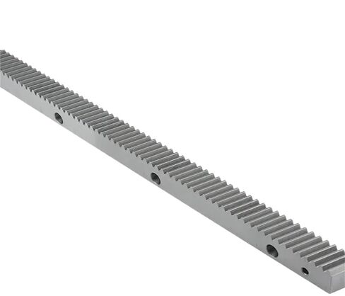 Steel Heavy Duty Motor Pinion Gear 1pcs 1.25 Mod Straight Tooth Rack 1400mm and Pinion Steel Linear Guide Metal CNC Lathe(22x25x1400mm-1.25M Helical) in Kuwait