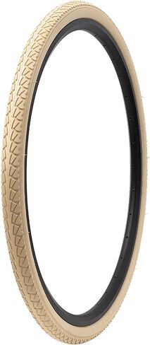 YUNSCM 2-PCS 26" Cream Bike Tires 26x1.50/36-559 and 26" Heavy Duty Bike Tubes Schrader Valve Compatible with Road Bike 26 x 1.50 Bike Bicycle Tires and Tubes (Y-1058) in Kuwait
