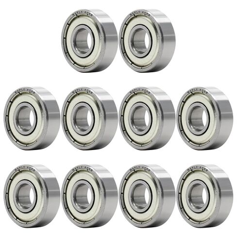 MAPLE ACE R6-ZZ Ball Bearing 3/8" x 7/8" x 9/32" R6 ZZ Metal Shielded (Qty 10) in Kuwait