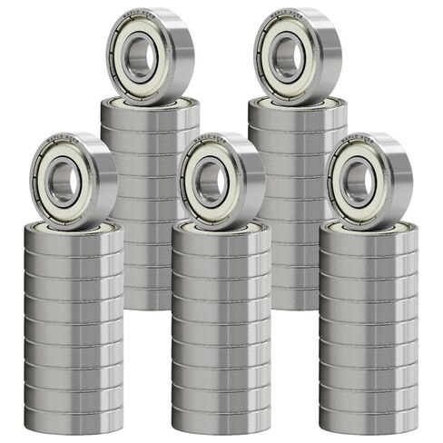 MAPLE ACE R6-ZZ Ball Bearing 3/8" x 7/8" x 9/32" R6 ZZ Metal Shielded (Qty 10) in Kuwait