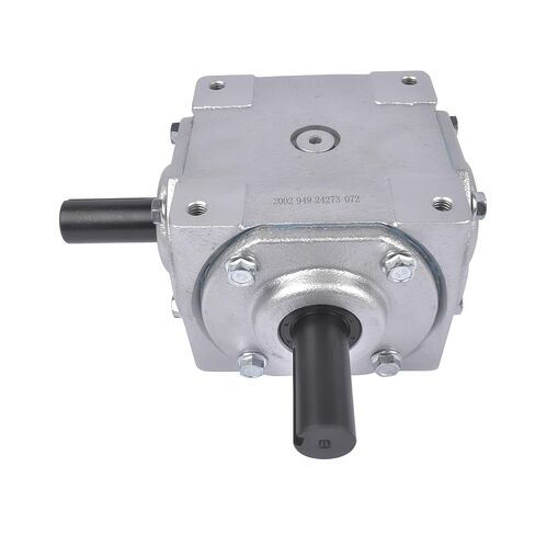 40 HP Right Angle Bevel Gearbox with 2 Keyed Shafts CW/CW 1:1, Cast Iron housing, Part No.#19455-SR-KW-KW-GR Lamerto in Kuwait