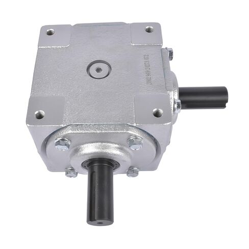 40 HP Right Angle Bevel Gearbox with 2 Keyed Shafts CW/CW 1:1, Cast Iron housing, Part No.#19455-SR-KW-KW-GR Lamerto in Kuwait