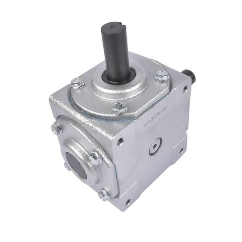 40 HP Right Angle Bevel Gearbox with 2 Keyed Shafts CW/CW 1:1, Cast Iron housing, Part No.#19455-SR-KW-KW-GR Lamerto in Kuwait