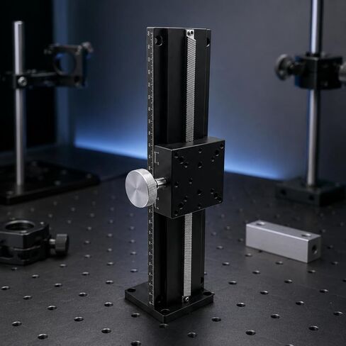 Z Stage Z Groove Trimming Stage Fine Tuning Manual Slide Table for Engineers, LWZ60-L250 in Saudi Arabia