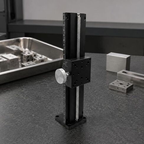 Z Stage Z Groove Trimming Stage Fine Tuning Manual Slide Table for Engineers, LWZ60-L250 in Saudi Arabia