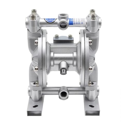 Portable Mini Air Operated Paint Pump, Double Diaphragm Pressure-stabilized Diaphragm Pump, Mini Pneumatic Diaphragm Paint Pumps for Marine, RV, and Water Systems,A-10 Silvery in Kuwait