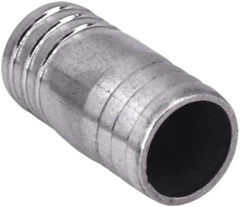 1pc Hose Barb Equal Straight Nipple Connector 304 Stainless Steel Pipe Fitting(40mm Barb) in Kuwait